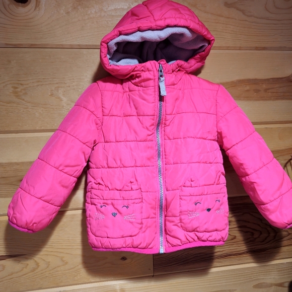 Girls 2T Winter Coat Euc - Picture 1 of 4